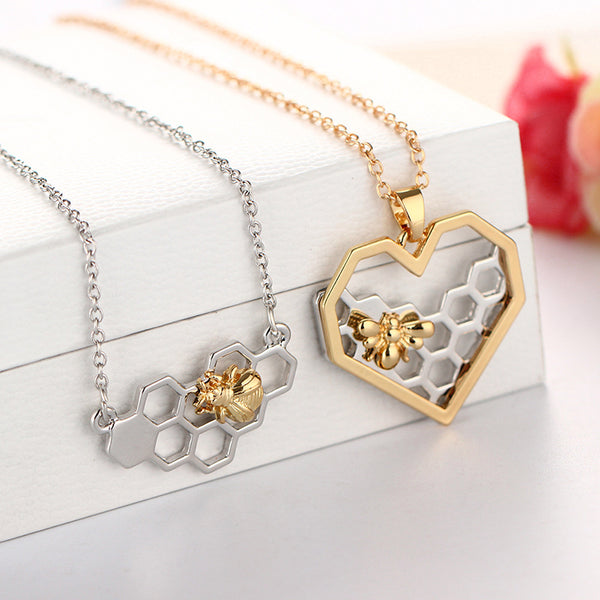 Honey Bee Necklace in two styles!