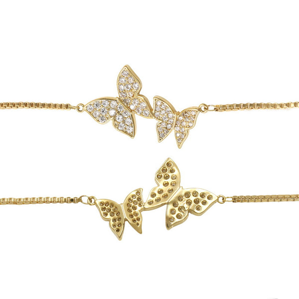 front side and back side (gold)