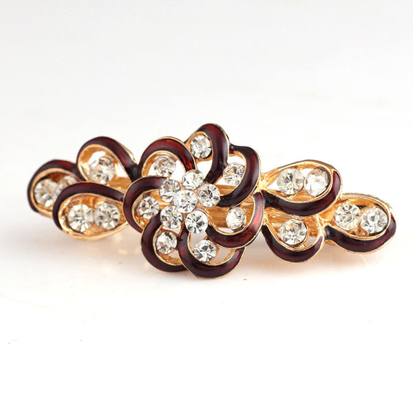 Flower hair clips hair barrettes (2nd view)