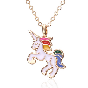 Rainbow Unicorn Necklace for women 1