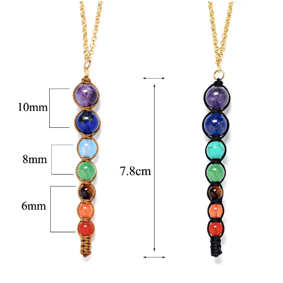 pendant is 7.8cm long