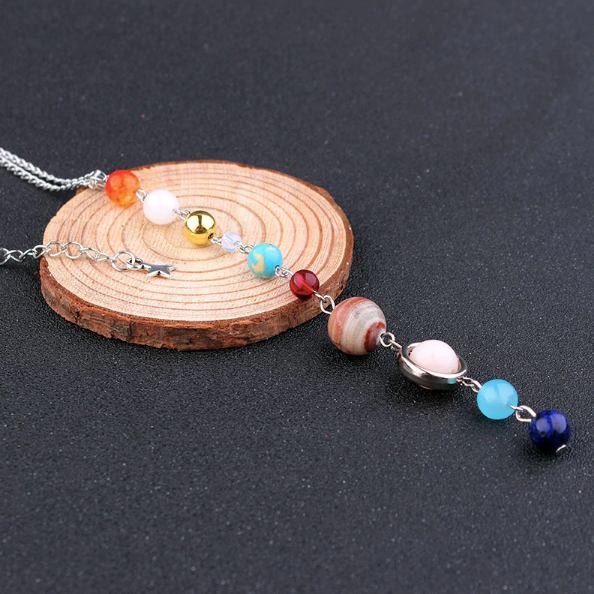 Solar System Necklace