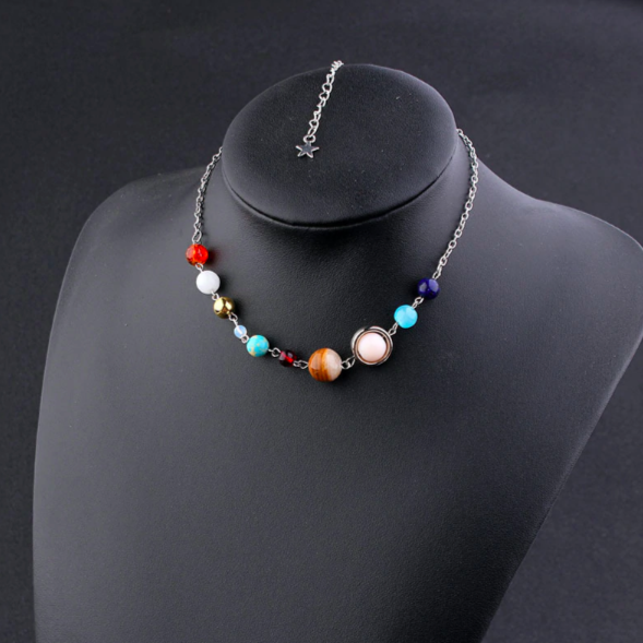 short silver necklace