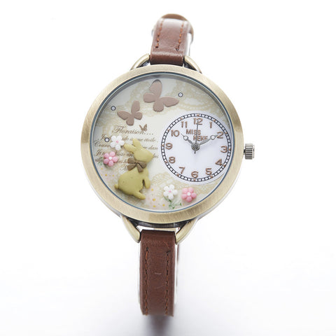 Miss Bunny -- Women's Butterfly Watches (main)