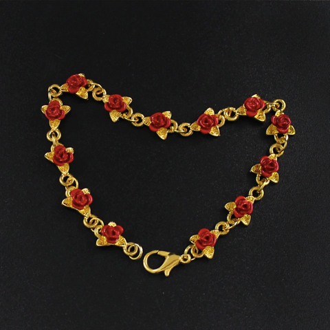 Red Rose Charm Bracelets for women (main view)