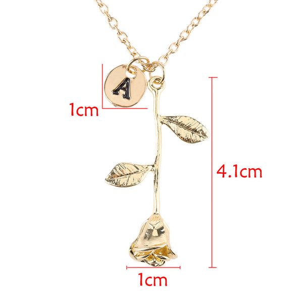 dimensions of the rose necklace