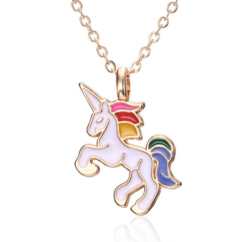 Rainbow Unicorn Necklace for women 1