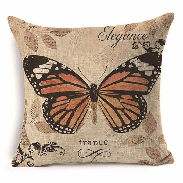 emperor butterfly cushion covers