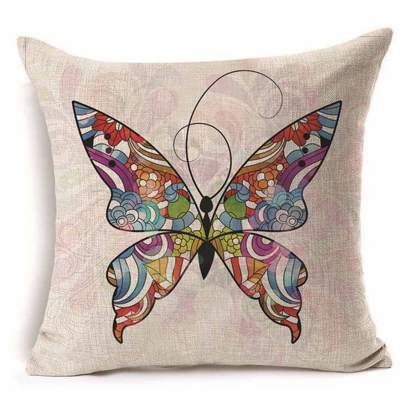 butterfly collage -- cushion covers