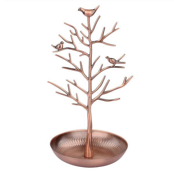 Tree of Jewels -- Necklace Holder bronze