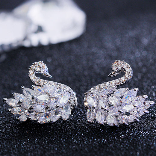 white version of the earrings